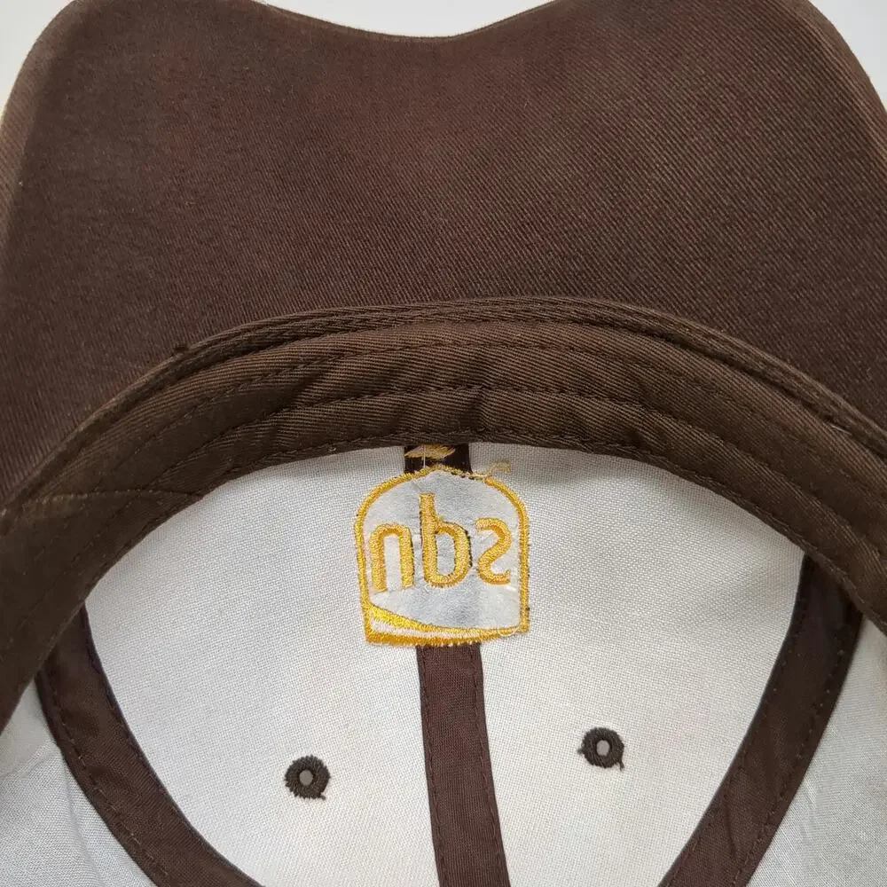 Chase Authentics UPS Racing Dale Jarrett 88 Brown Baseball Cap One Size Hat